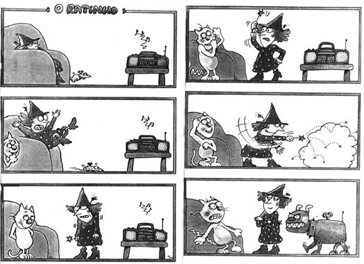 Tirinha muda O Ratinho